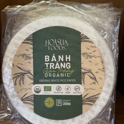 Bánh tráng hữu cơ Hoa sữa