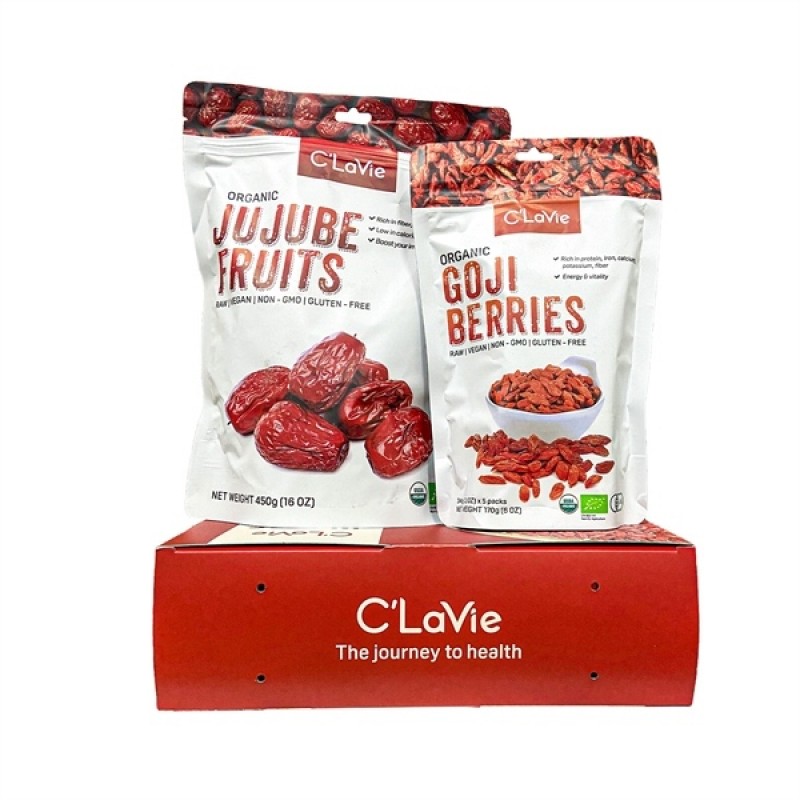 Táo đỏ và Kỳ tử Hữu cơ